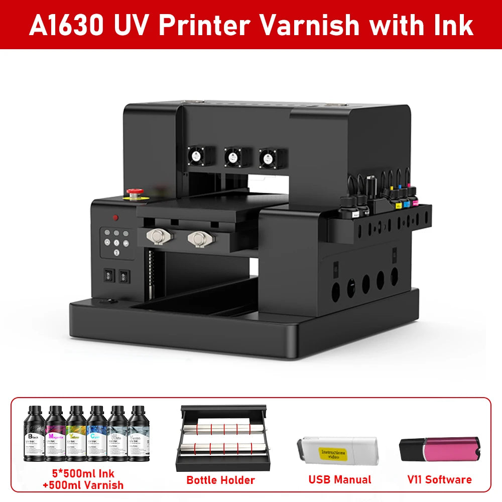 US EU Stock DTF Printer for Textile Printing A3 A4 UV Printer Epson L805 XP600 Direct to Film A3 A4 DTF T-shirt Printing Machine