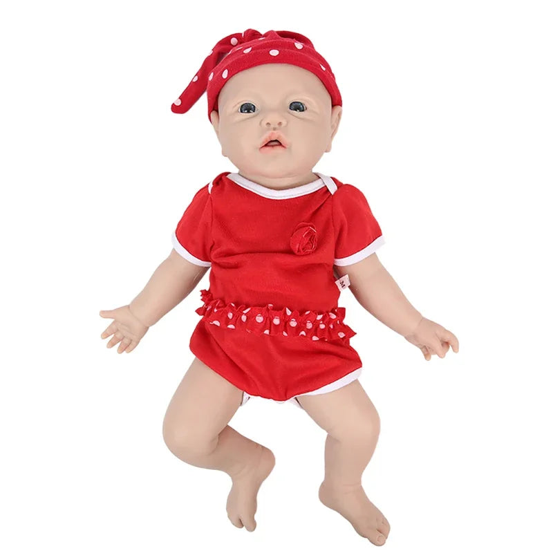 IVITA Authentic 100% Silicone Painted Reborn Baby Dolls Shipped from USA Warehouse Realistic Baby Dolls for Kids Christmas Toys