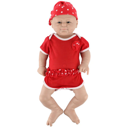 IVITA Silicone Reborn Doll Wholesale Realistic Baby Girl Toys Lifelike Newborn Baby Painted Dolls for Children Christmas Gift