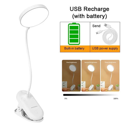 Vintage Metal LED Desk Lamp Touch Control Adjustable Brightness Rechargeable Portable Office Bedroom Living Room Bar Ambient