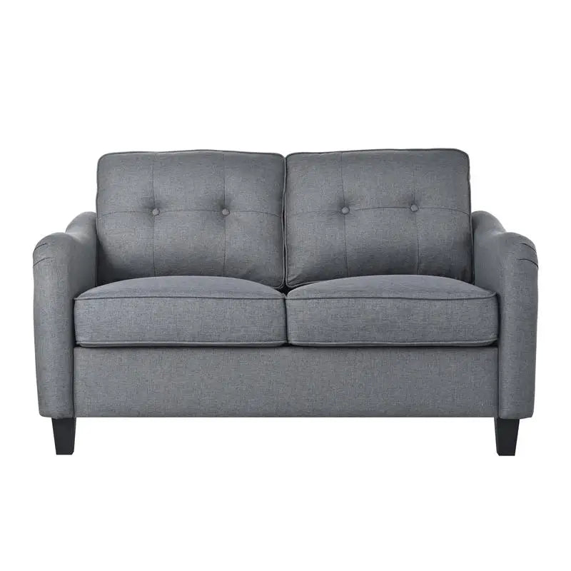 Modern 3-Piece Living Room Sofa Set - Sectional Couch, Loveseat & Accent Chair Furniture for Apartments - Comfortable & Stylish
