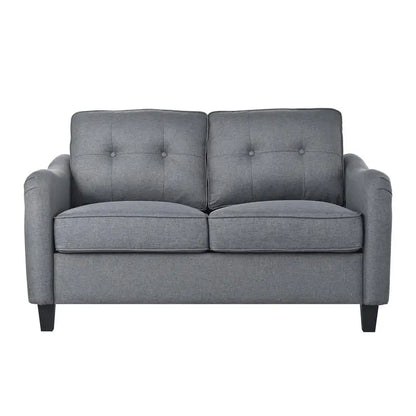 Modern 3-Piece Living Room Sofa Set - Sectional Couch, Loveseat & Accent Chair Furniture for Apartments - Comfortable & Stylish