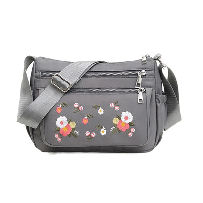 New Arrival Casual Waterproof Oxford Shoulder Bags For Women Mother Crossbody Embroidered Handbag Purse Female Messenger Bag