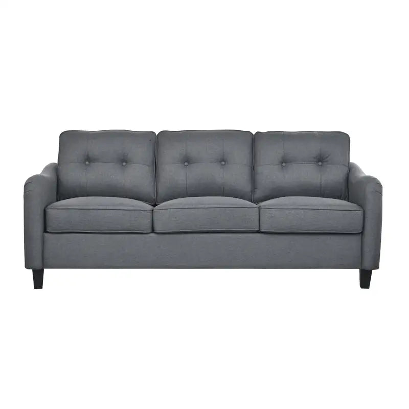 Modern 3-Piece Living Room Sofa Set - Sectional Couch, Loveseat & Accent Chair Furniture for Apartments - Comfortable & Stylish