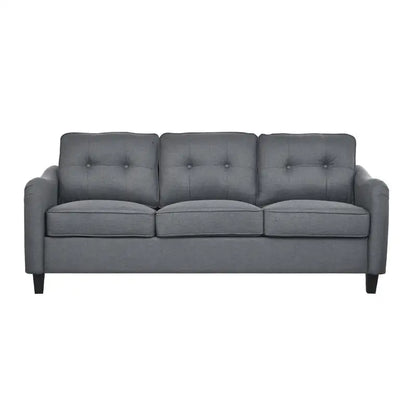 Modern 3-Piece Living Room Sofa Set - Sectional Couch, Loveseat & Accent Chair Furniture for Apartments - Comfortable & Stylish