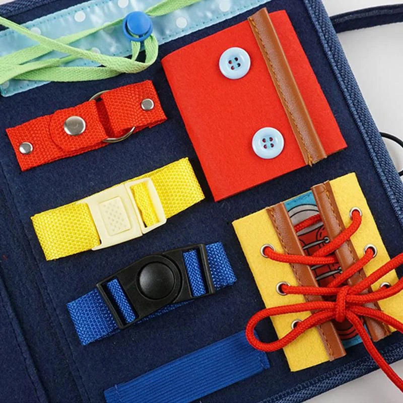 Montessori Toys Early Educational Fine Motor Training Self-care Ability Children Game Preschool Kids Toy for Girls Boys