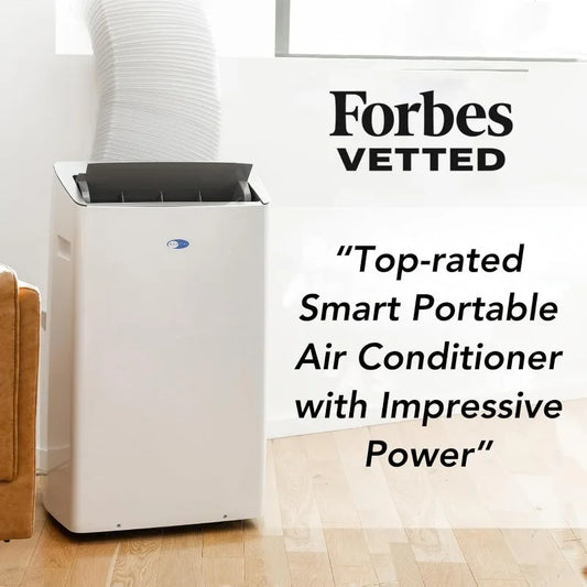 Whynter NEX Inverter Portable Air Conditioner with Dual Hoses, Dehumidifier, Cooling Fan & Smart Wi-Fi for 600 Sq Ft Rooms