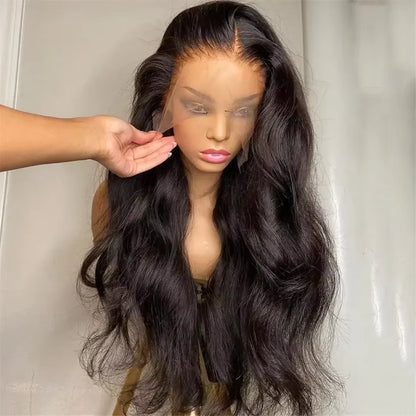 40 44 Inch Raw Wet And Wavy HD Lace Frontal Wig 13x4 13x6 200Density Black Pre Plucked Body Wave Lace Front 100% Human Hair Wigs