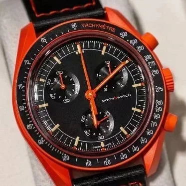 2025 Fashion Man Watch Moon Joint Space Moon Mission Six-hand Chronograph Quartz Men's and Women's Watches