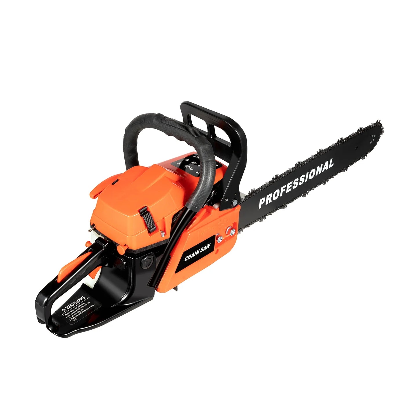 20 Inch 58CC Chainsaw 2600W Power Chain Saws Gas Powered 2 Stroke Handed Petrol Gasoline Chain Saw for Cutting Wood