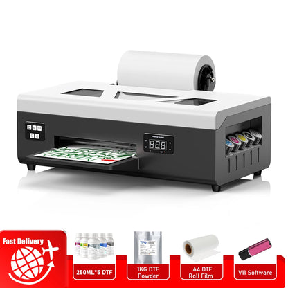 A4 impresora dtf  For Epson L805 DTF Printer DTF Transfer Machine t shirt printing machine DTF Ink DTF Film For t shirt Print