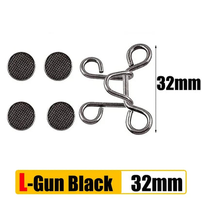 5/1Set Extender Button Adjustable Waist Buckle Set Jean Button Pins Perfect Fit Instant for Tighten Waist Jeans No Sewing Button