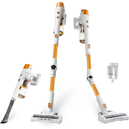 Kenmore DS4030 21.6V Cordless Stick Vacuum with EasyReach Wand, Lightweight Cleaner with 2-Speed Power Control