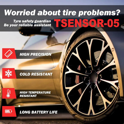2025 LAUNCH X431 TSENSOR-05 TPMS Sensor 315MHz/433MHz TPMS Sensor Tire Repair Tool 100% Programmable Tire Sensor Works with X431