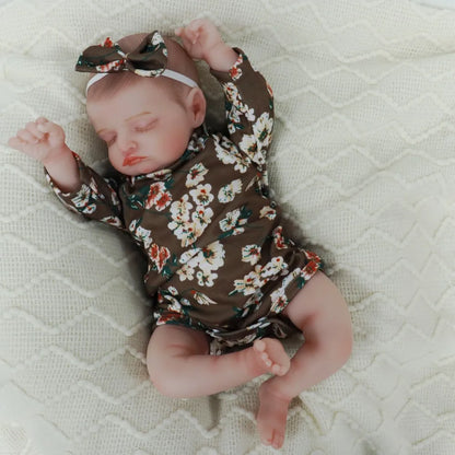 Reborn Baby Girl Dolls - 20 inch Lifelike Newborn Baby with Realistic Veins for Kids Age 3 +