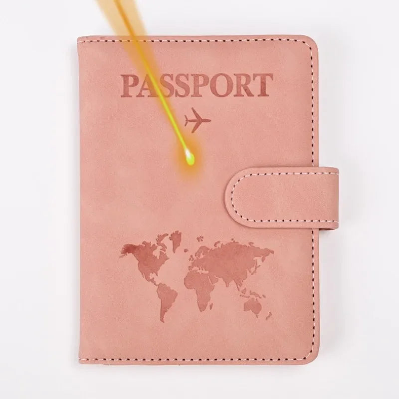 Custom Passport Cover Monogrammed Engraved Name Passport Cover Case Holder Wedding Bridesmaid Groomsman Gift Passport Wallet