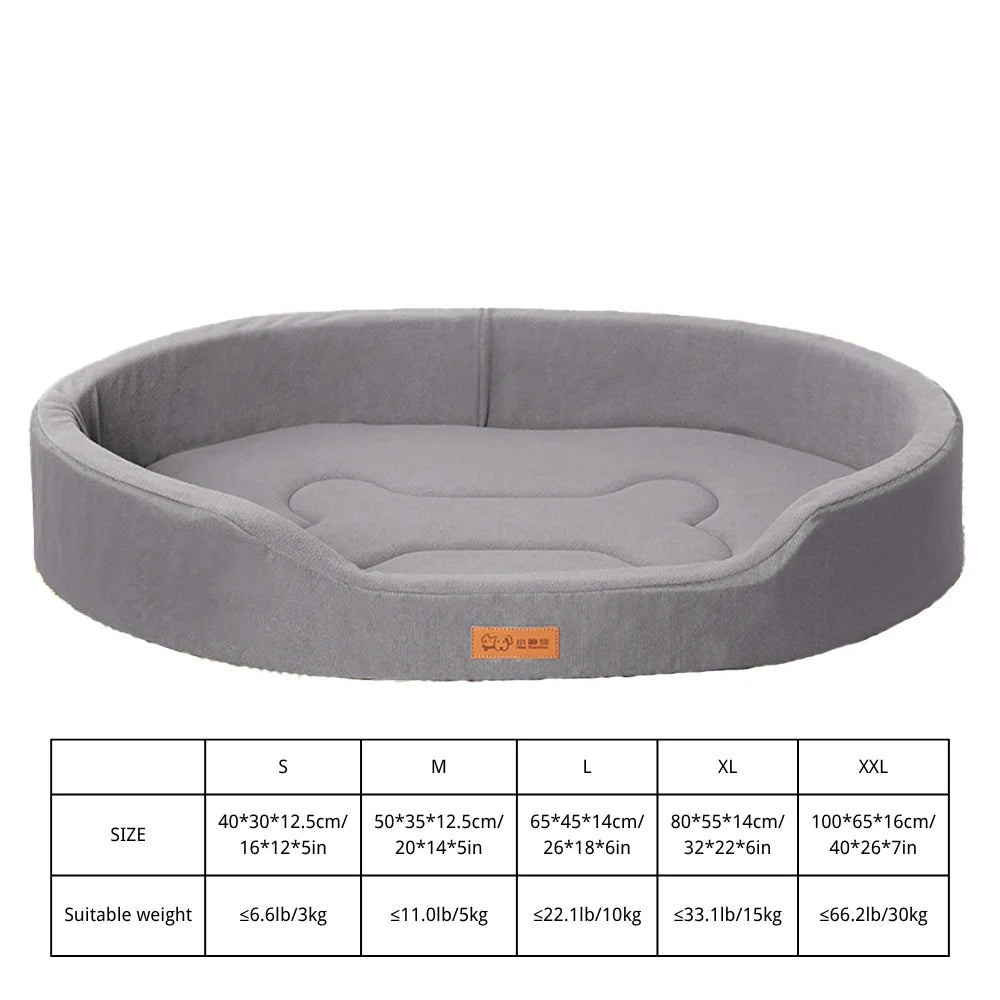 Waterproof Orthopedic Foam Dog Beds for Small Medium Large Dogs Durable Dog Sofa The Pet Bed Washable Removable Cover