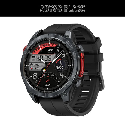 NEW 2025 Zeblaze Stratos 4 GPS Smartwatch 1.43" AMOLED Screen Compass Barometric Altimeter Flashlight Voice Calling Smart Watch