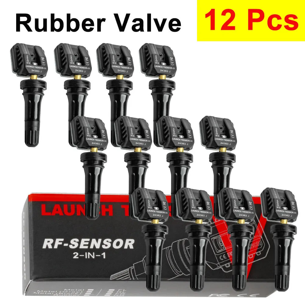 2025 LAUNCH X431 TSENSOR-05 TPMS Sensor 315MHz/433MHz TPMS Sensor Tire Repair Tool 100% Programmable Tire Sensor Works with X431