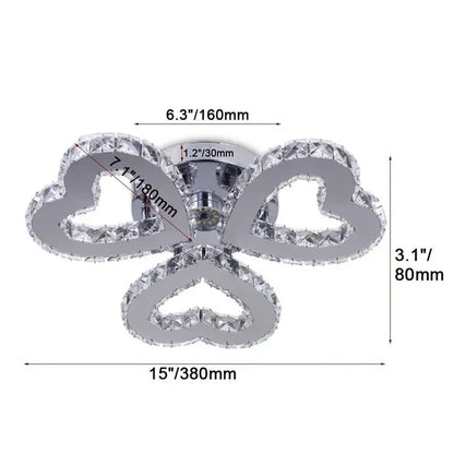 Modern Lustres K9 Crystal Chandelier Ceiling Lamps 3 Rings Stainless Steel Hanging Light Fixture Led Pendant Lamp Home Appliance