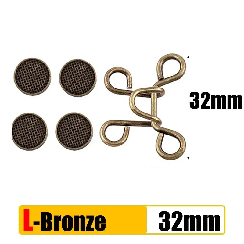 5/1Set Extender Button Adjustable Waist Buckle Set Jean Button Pins Perfect Fit Instant for Tighten Waist Jeans No Sewing Button