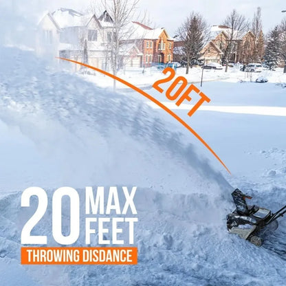 Furniture.2X20V Cordless Snow Blower, 20 Inch Snow Thrower with 4.0Ah Battery, Electric Snow Blowers with LED Spotlight sofa