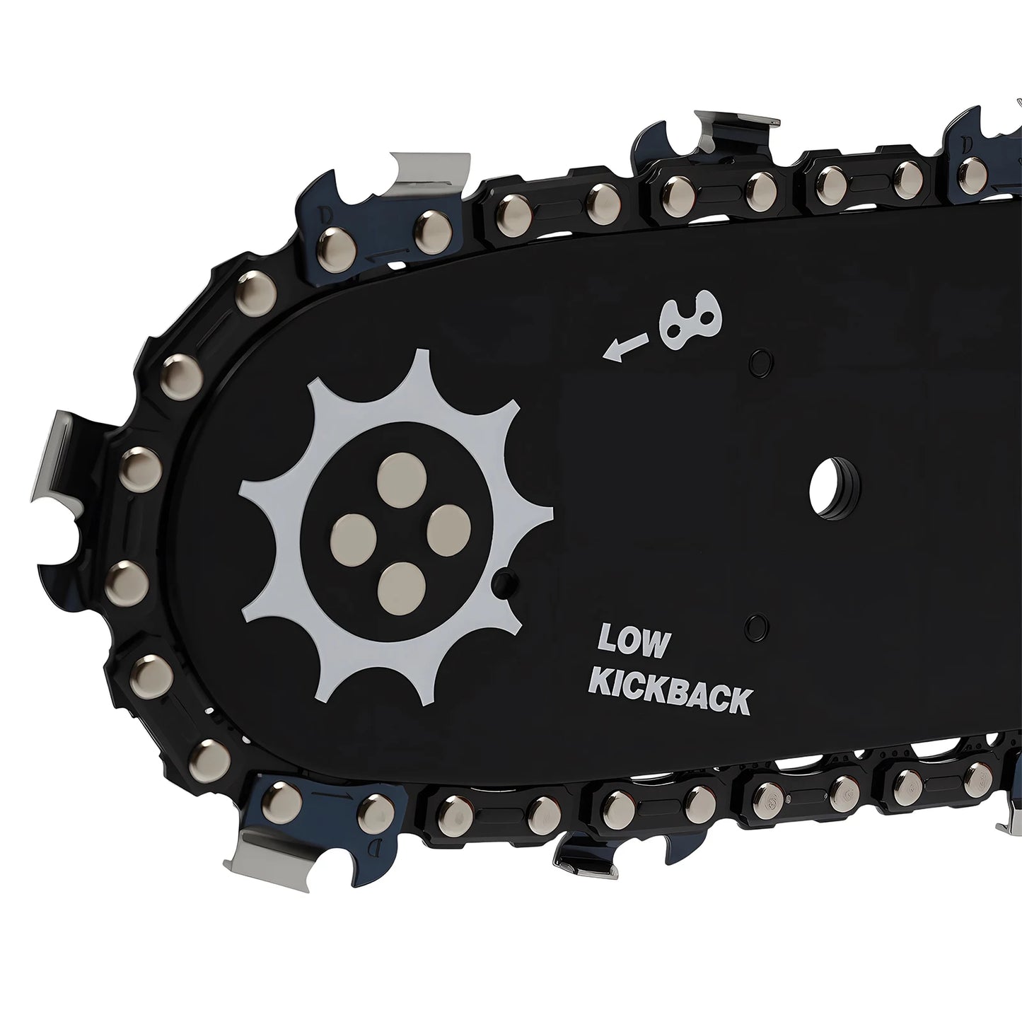 12in Top Handle Chainsaw, 2-Stroke 25.4CC Gasoline Powered Chain Saw for Tree Pruning