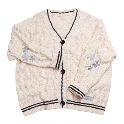 Evermore Cardigan Taylor Version Green Vine Embroidered Button Down Cable Knit Sweater Women Fall Winter Vintage Outfit