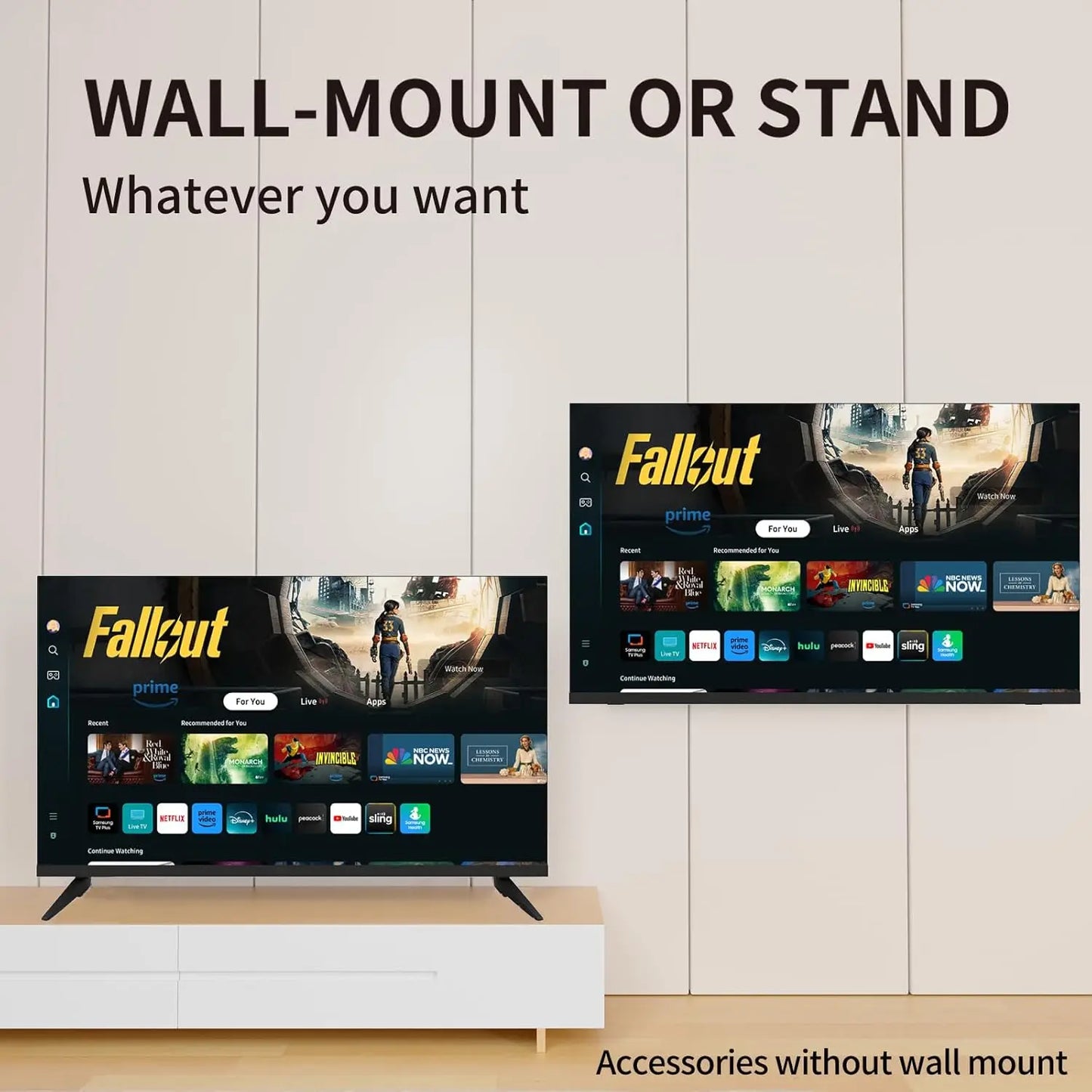 32-inch 720p HD LED Smart TV Powered by Tizen Os,WiFi Television, HDR 10, HDMI, Bluetooth, Flat Screen Television, 1*USB 3