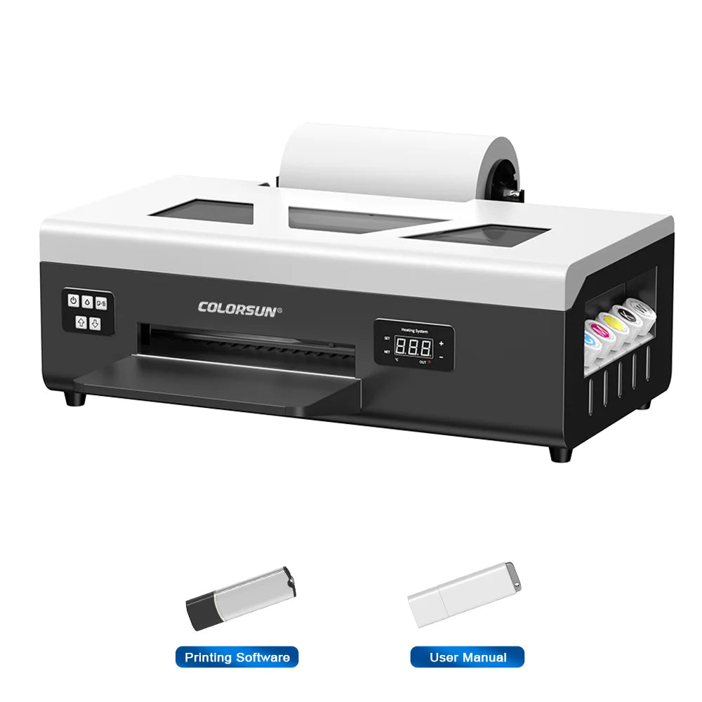 Colorsun A4 DTF Printer Impressora a4 dtf Printing Machine For Epson L805 Direct to Film DTF Printers For T-shirt Hoodies