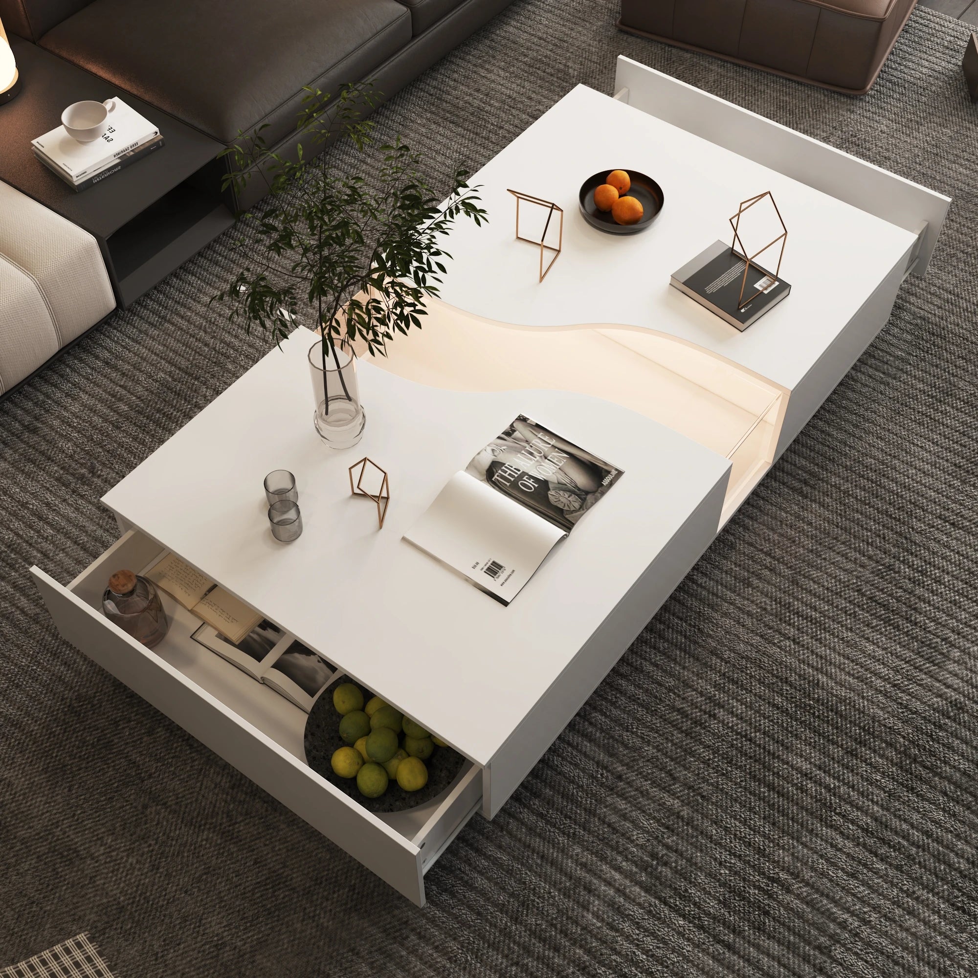 FUFU&GAGA Coffee Table - Thumbnail 3