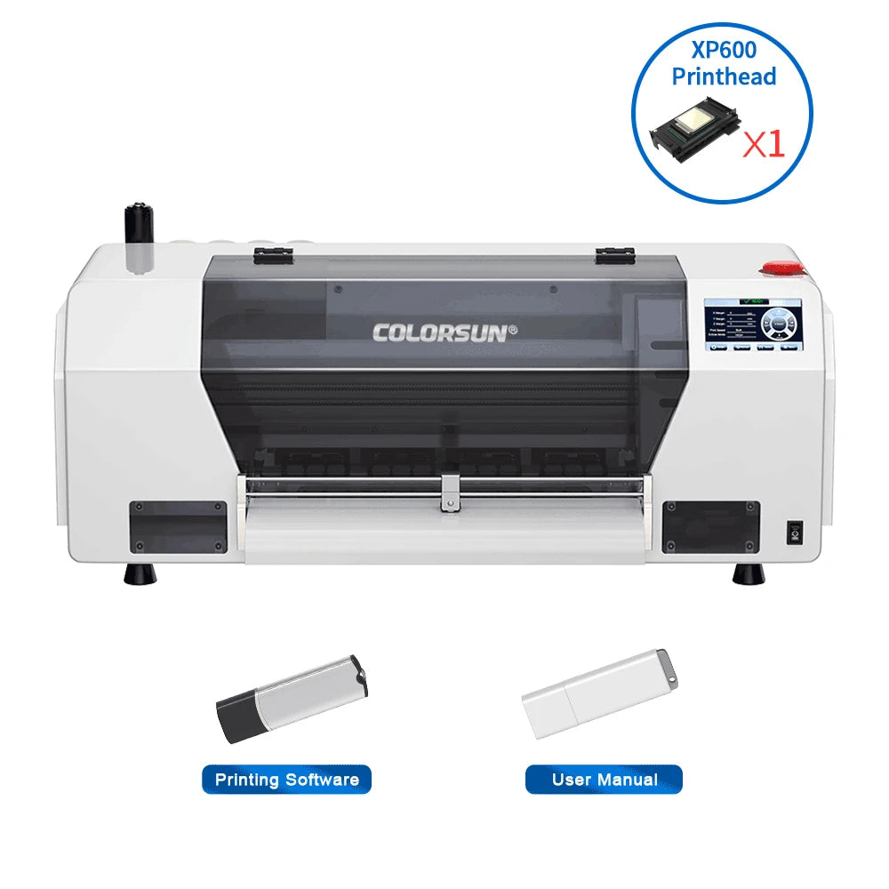 Colorsun A3 DTF Printers For Epson XP600 Impresora a3 dtf Printing Machine Direct to Film T-shirt Printers For T-Shirt Hoodies
