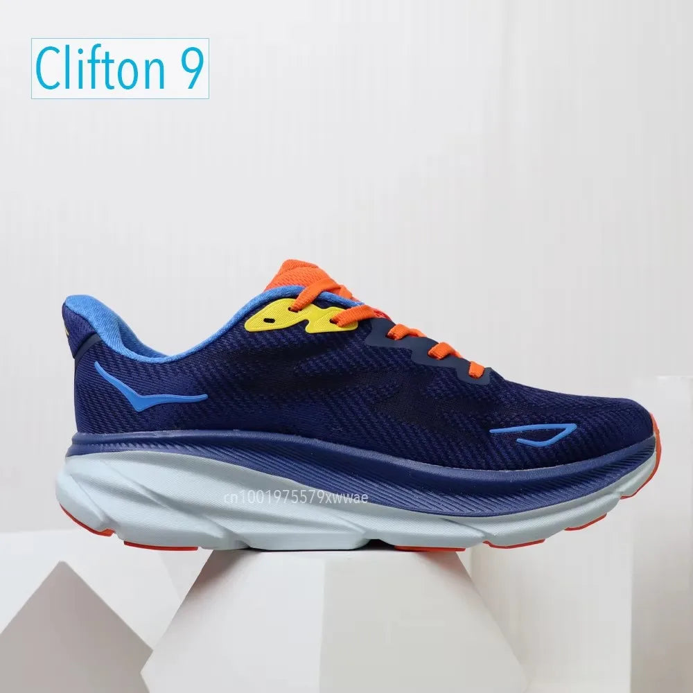 Brand Sneakers Clifton 9 Running Shoes Light Outdoor Sports Trainers Lifestyle Shock Absorption Athletic Shoes For Men And Women