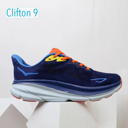 Brand Sneakers Clifton 9 Running Shoes Light Outdoor Sports Trainers Lifestyle Shock Absorption Athletic Shoes For Men And Women