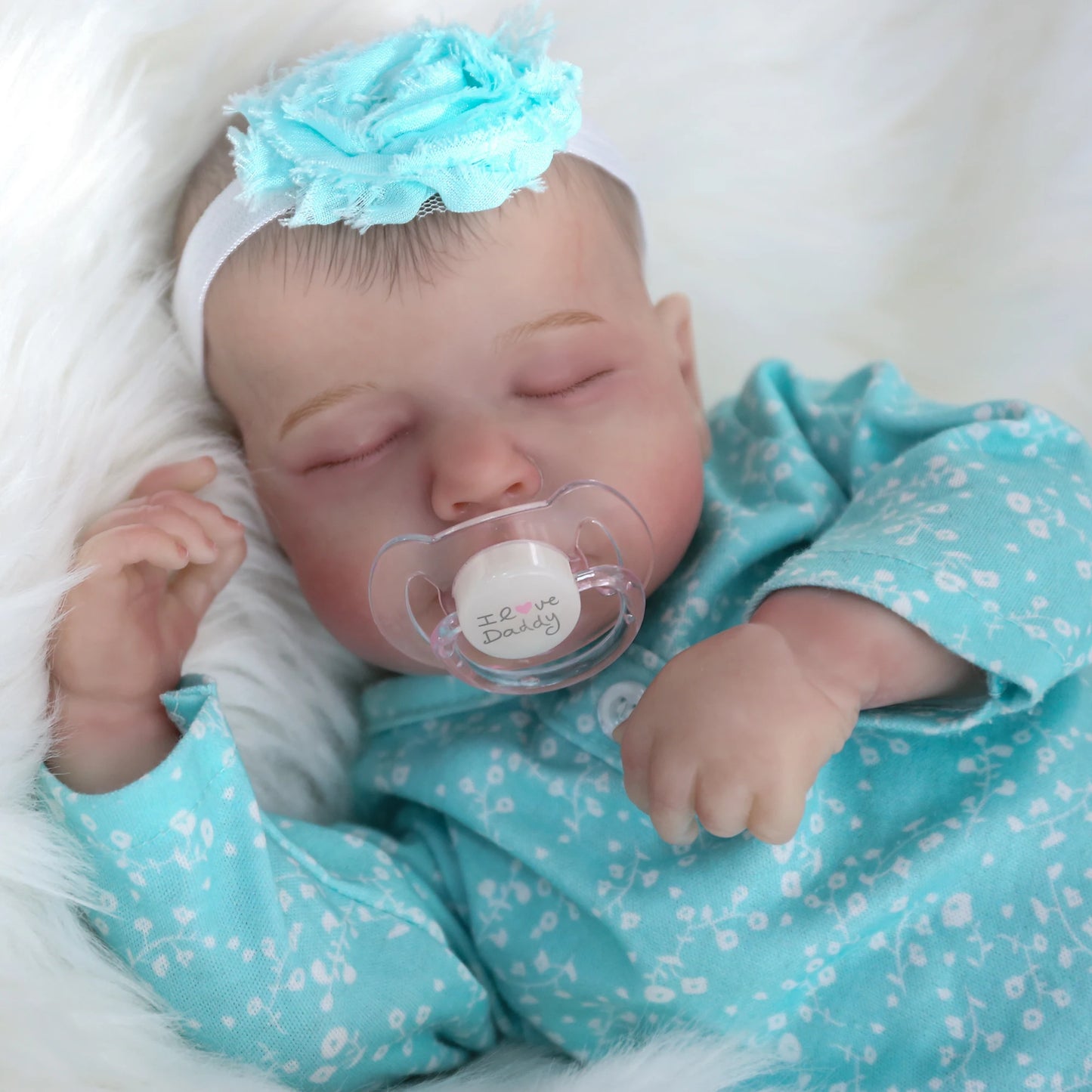 Realistic Reborn Baby Dolls Girl - 20 Inch Lifelike Newborn Baby Doll Real Life Baby Dolls Sleeping Soft Weighted Reborn Doll