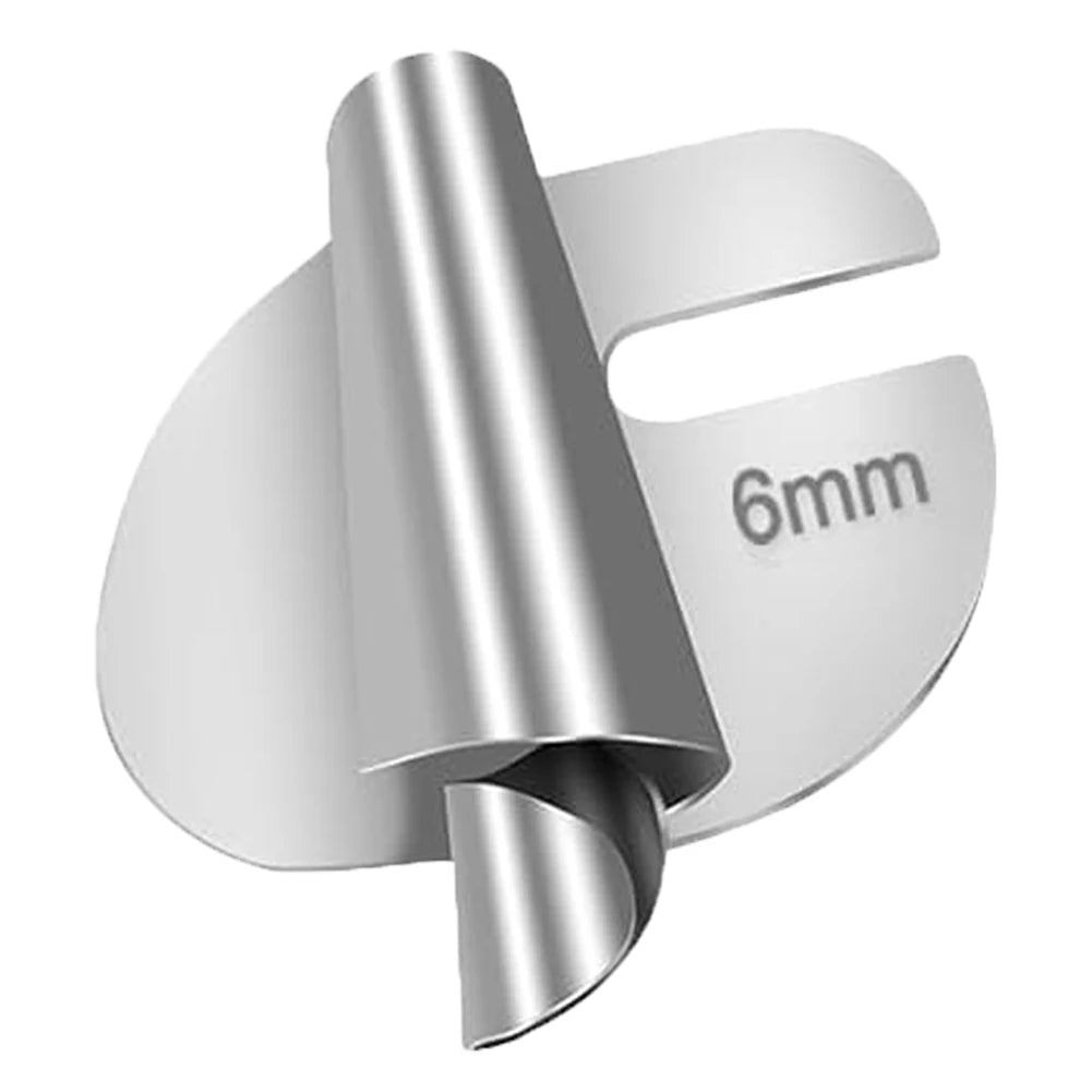 Sewing Scroll Hemmer Foot Universal Hemming Puller Tube Spiral Presser Foot Stainless Steel DIY Crafts Sewing Tools Accessories