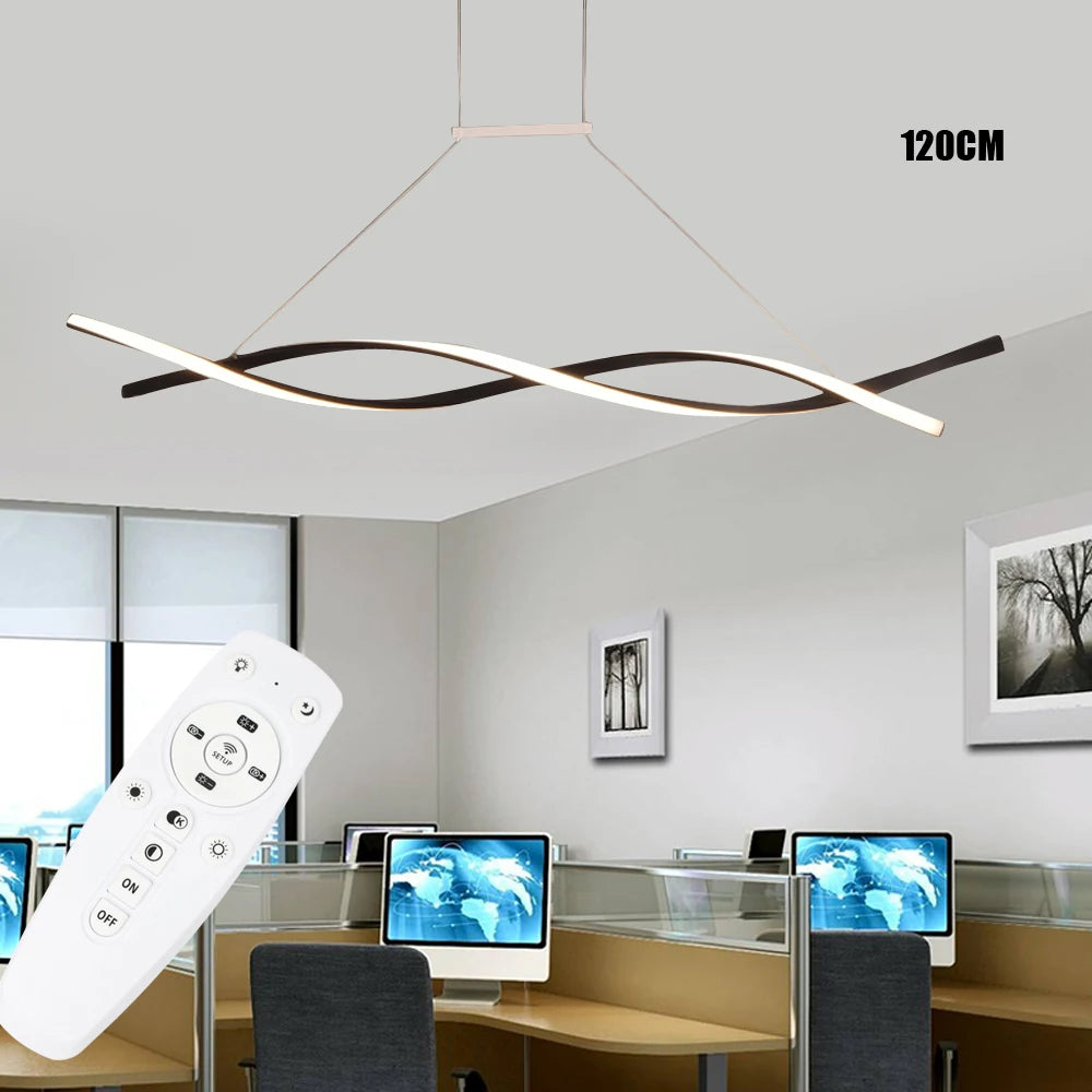 110v 120cm Modern Pendant Light, Pendant Light, Pendant Light For Dining Room For Kitchens, Hallways, Bedrooms, Balconies
