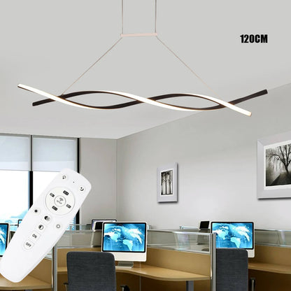 110v 120cm Modern Pendant Light, Pendant Light, Pendant Light For Dining Room For Kitchens, Hallways, Bedrooms, Balconies