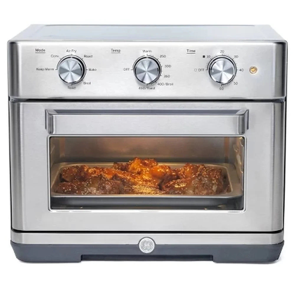 0.5qt 7-in-1 Toaster Oven Air Fryer Multifunction Stainless Steel Fast Preheat Quiet Operation Easy Clean Accessories Cooking