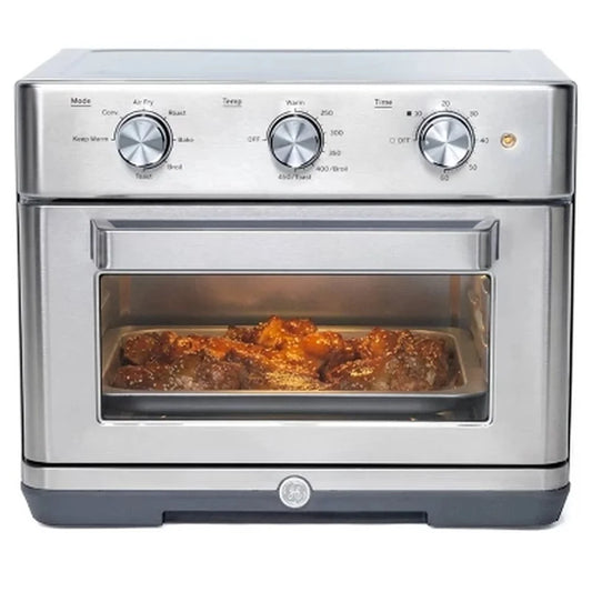 0.5qt 7-in-1 Toaster Oven Air Fryer Multifunction Stainless Steel Fast Preheat Quiet Operation Easy Clean Accessories Cooking