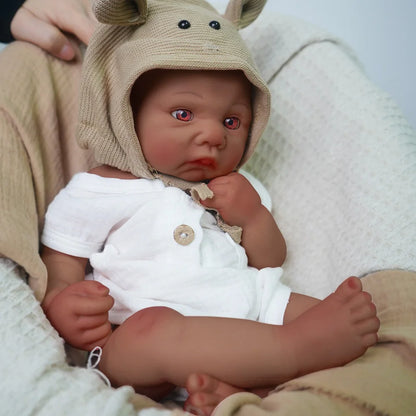 Baby like touch 41cm all silicone boy reincarnation doll 2.2kg real proportion | Collection | Gift | Medical