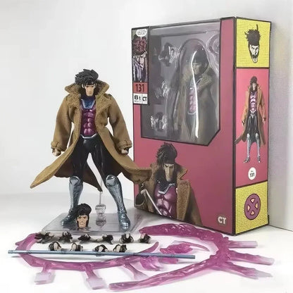 In Stock Ct Toys Gambit Figure Mafex 131 X-Men Wolverine Shf Anime Action Figure Figurine Statue Model Customized Gifts Kids Toy