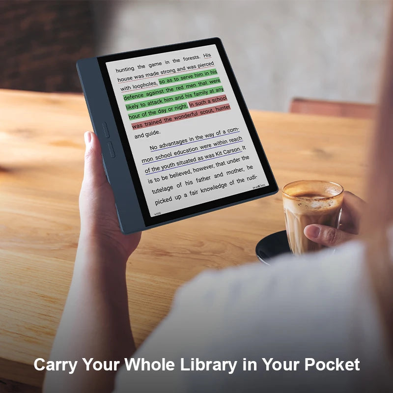 Bigme 7'' electronic book B7, color e-ink ebook reader, 300PPI, 8GB+128GB, Android14 open system, ereader tablet with 4G calling