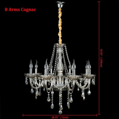 4/6/8/10/15 arms Lights Crystal Chandelier Pendant Ceiling Light Chandelier Lamp Living room light Vintage Home Lighting Indoor