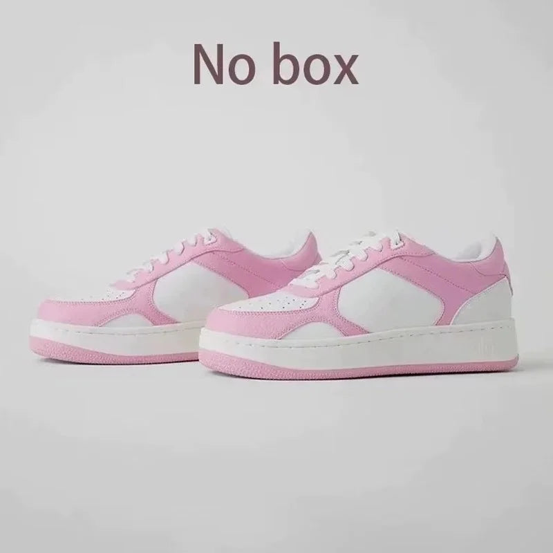 2025 New Women's Sports Shoes Casual Breathable Vulcanized Skateboard Sneakers Spring Fashion Summer Collection Female Footwear