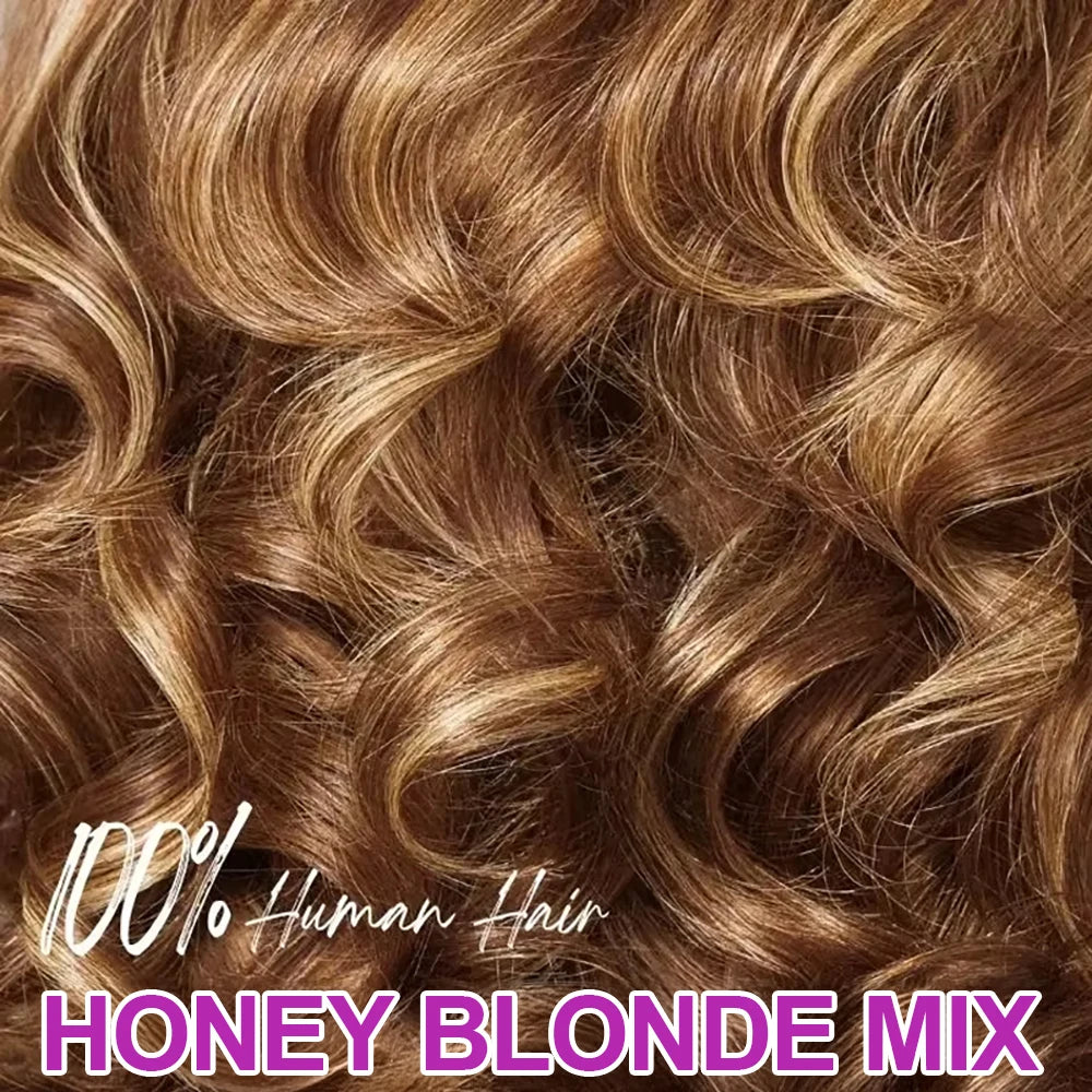 4/27 Ombre Highlight Bouncy Body Wave bob Wig Glueless 7x5 13x4 Lace Front Bob Wigs Brazilian Human Hair Wear And Go Bob Wig