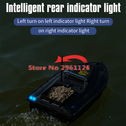 600M GPS Sonar Fish Exploration High Speed Remote Control Bait Boat Model 1.5KG 16GPS Constant Speed Cruise RC Bait Boat Model