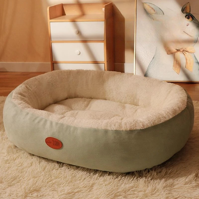 Thickened warm nest for autumn and winter pet nest dog nest mat cat nest large and small dog plush all season universal pet bed