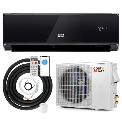 12000 BTU Wifi Enabled Mini Split Air Conditioner & Heater w/ Heat Pump