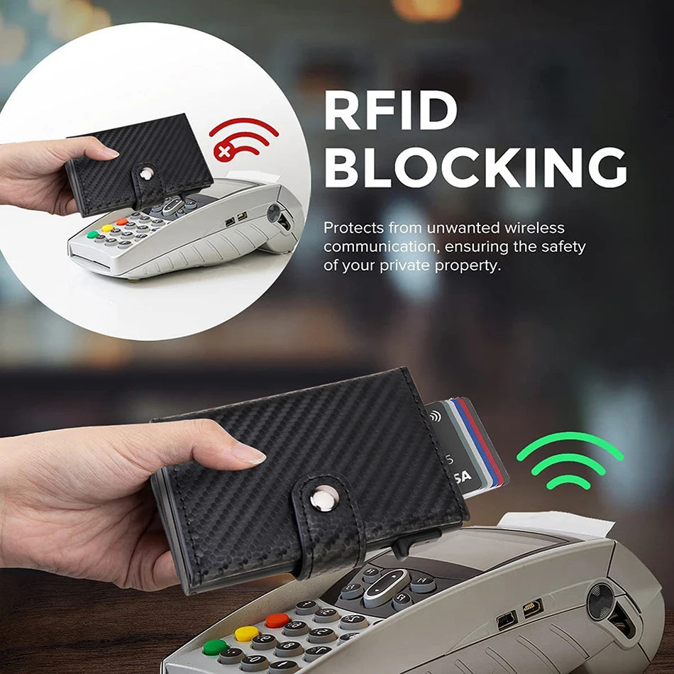 Airtag Wallet Rfid Credit Card Holder Men Wallets Trifold Luxury Slim Air Tag Tracker Minimalist Cardholder Case Presents Choice